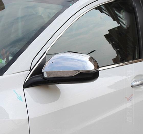 Honda HRV Chrom Rückspiegel Seitenspiegel Abdeckung Blende Rahmen