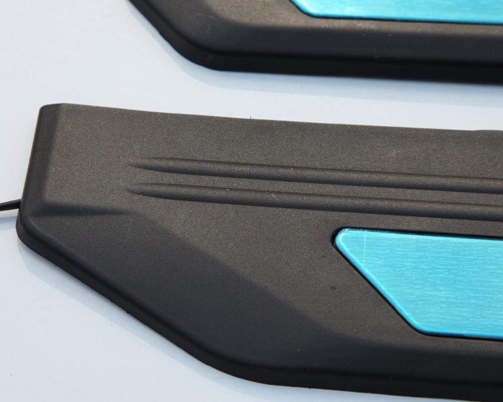 Honda HRV Einstiegs Leisten Tür Schweller LED Auflage Abdeckung