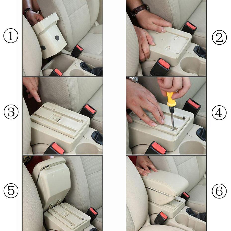 Honda Jazz Mittelarmlehne Armstütze Ablagekasten Aufbewahrungsbox