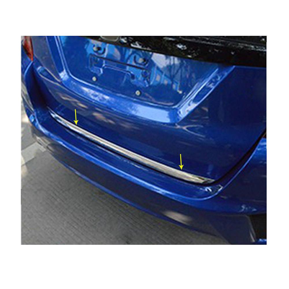 Honda Jazz Chrom Kofferraum Gepäckraum Abdeckung Hinten Leiste