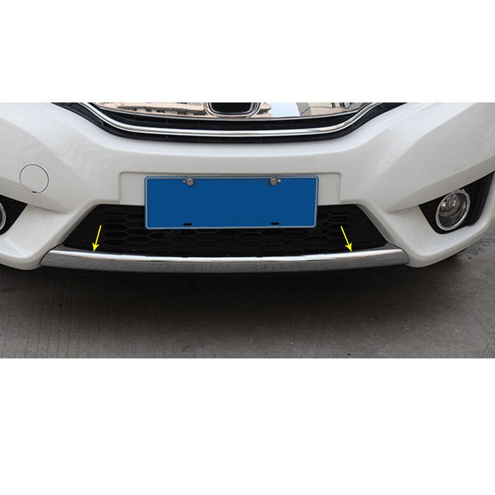 Honda Jazz Chrom Stossleiste Kühlergrill Vorne Leiste Abdeckung
