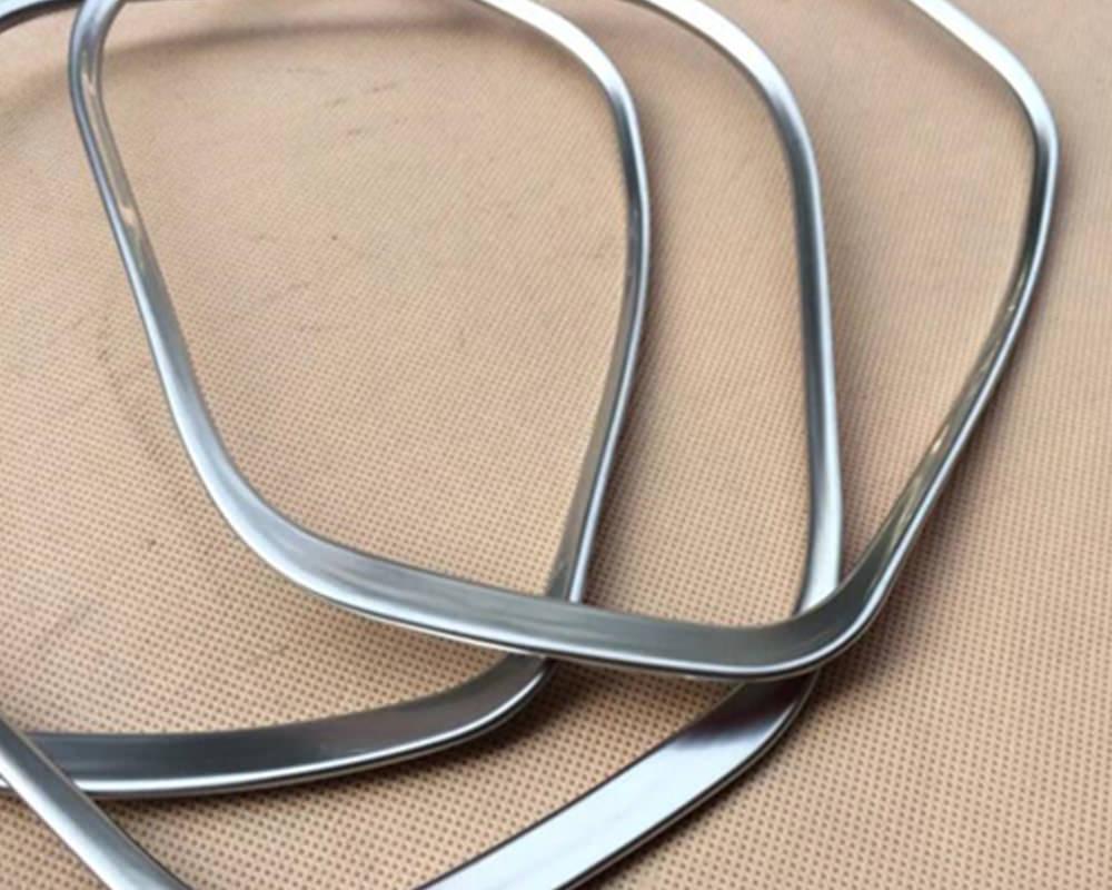 Honda Jazz Chrom Tür Lautsprecher Ringe Rahmen Abdeckung Blende