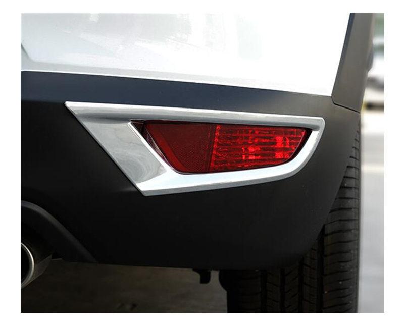 Mazda CX3 Chrom Nebelscheinwerfer Licht Abdeckung Rahmen Hinten