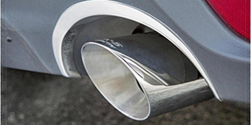 Mazda CX5 KE Edelstahl Auspuff Blende Endrohr Schalldämpfer