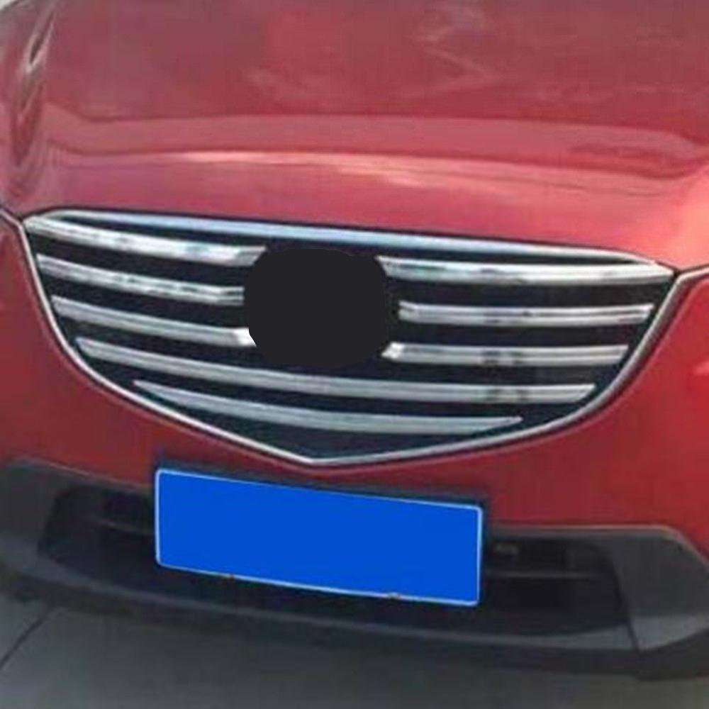 Mazda CX5 KE Chrom Kühlergrill Vorne Leiste Abdeckung