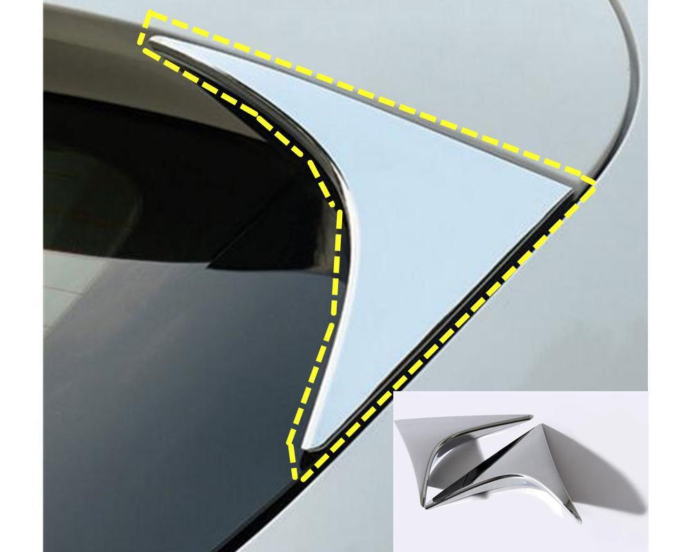 Mazda CX5 KE Heckscheibe Spoiler Seitensäule Rückseite Hinten Fenster Chrom