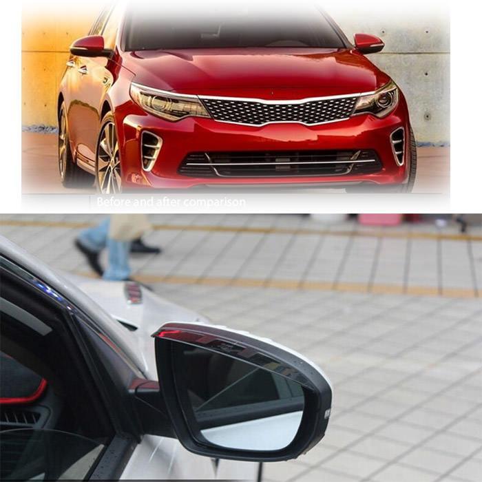 Kia Optima 4 K5 JF Außen Spiegel Seitenspiegel Abdeckung Regen Schutz Sonnen Blende