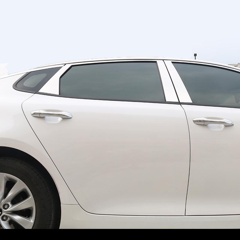 Kia Optima 4 K5 JF Chrom Türzierleisten Abdeckung B Säule Türsäule