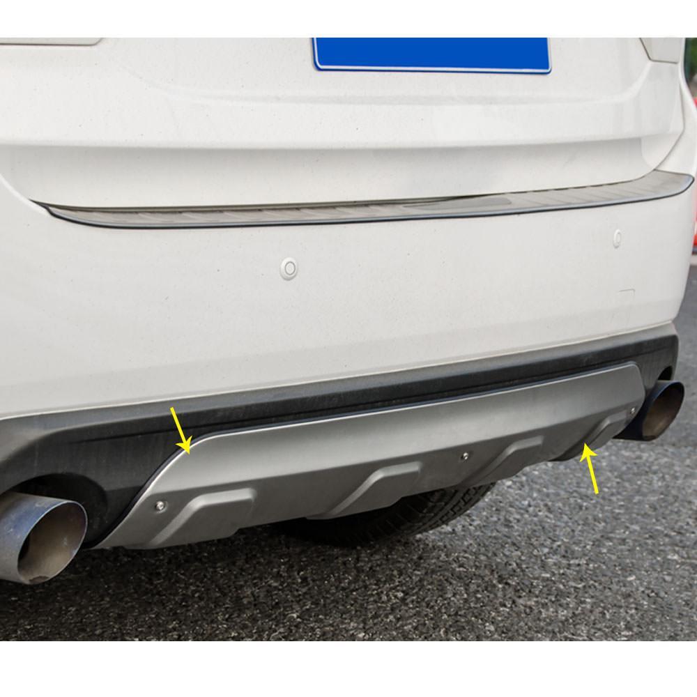 Mazda CX5 KF Chrom Edelstahl Ladekantenschutz Abkantung Stoßstange Schutz