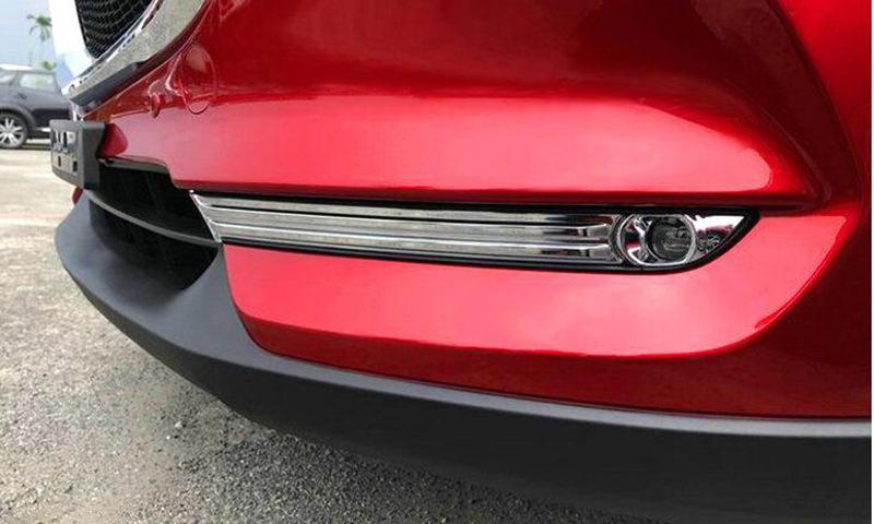 Mazda CX5 KF Chrom Nebelscheinwerfer Licht Abdeckung Rahmen Vorne