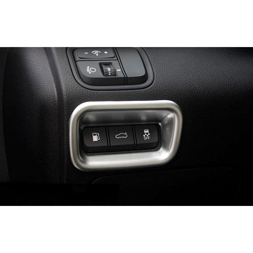 Kia Optima 4 K5 JF Chrom Licht Schalter Abdeckung Rahmen