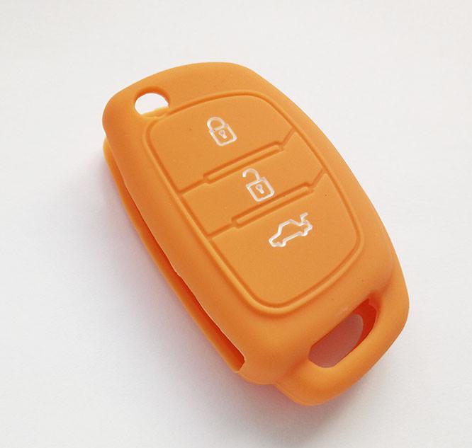 Hyundai Elantra 5 AD Silikon Auto Schlüssel Schutz Hülle Etui