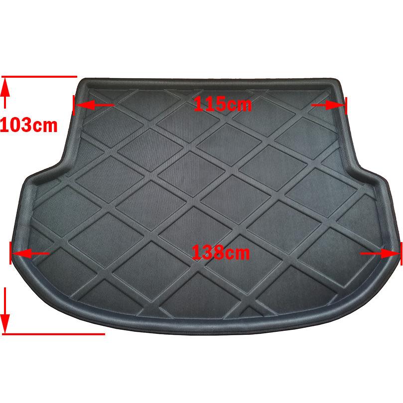 Hyundai Santa Fe 3 DM Kofferraum Wanne Matte Gepäckraum Einlage Schale