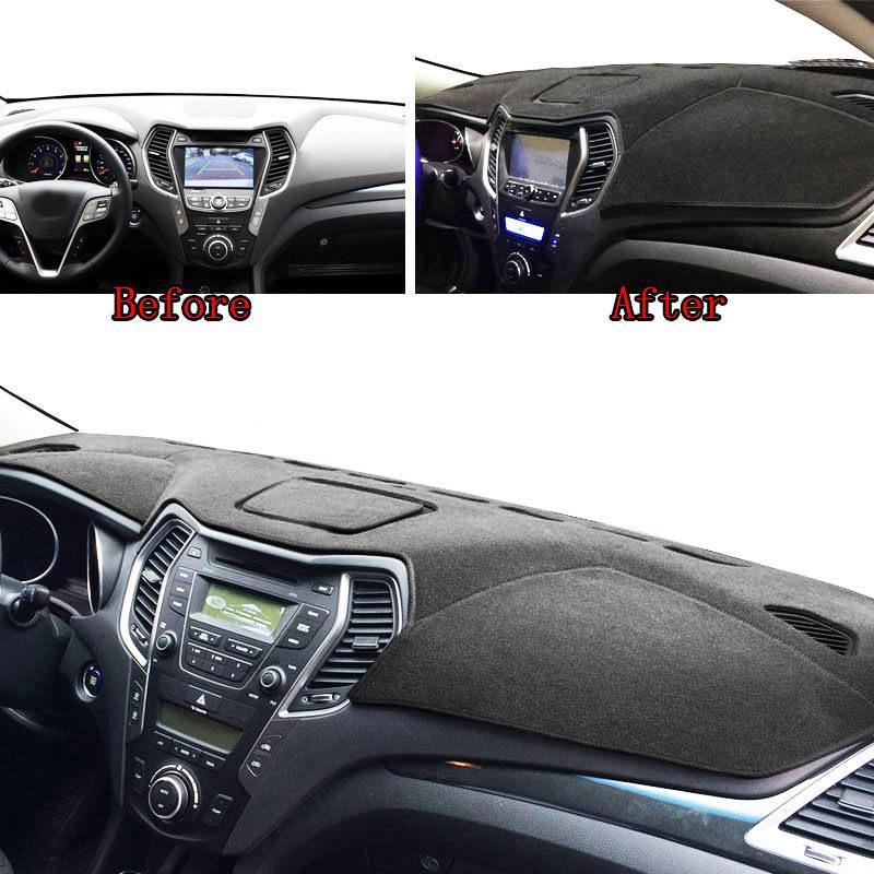 Hyundai Santa Fe 3 DM Armaturenbrett Abdeckung Anti UV Sonnenschutz Hitzeschutz Teppich