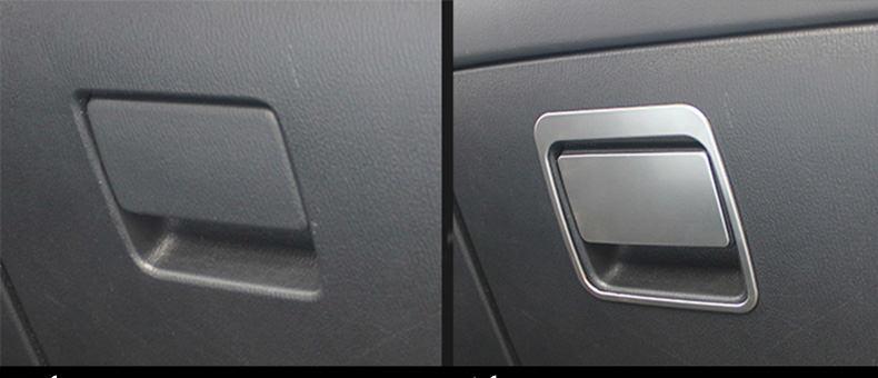 Mazda CX5 KF Chrom Griff Hebel Handschuh Fach Kasten Rahmen