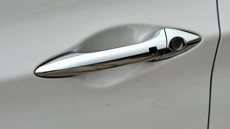 Hyundai i30 2 GD Chrom Türgriff Außen Tür Abdeckung Rahmen