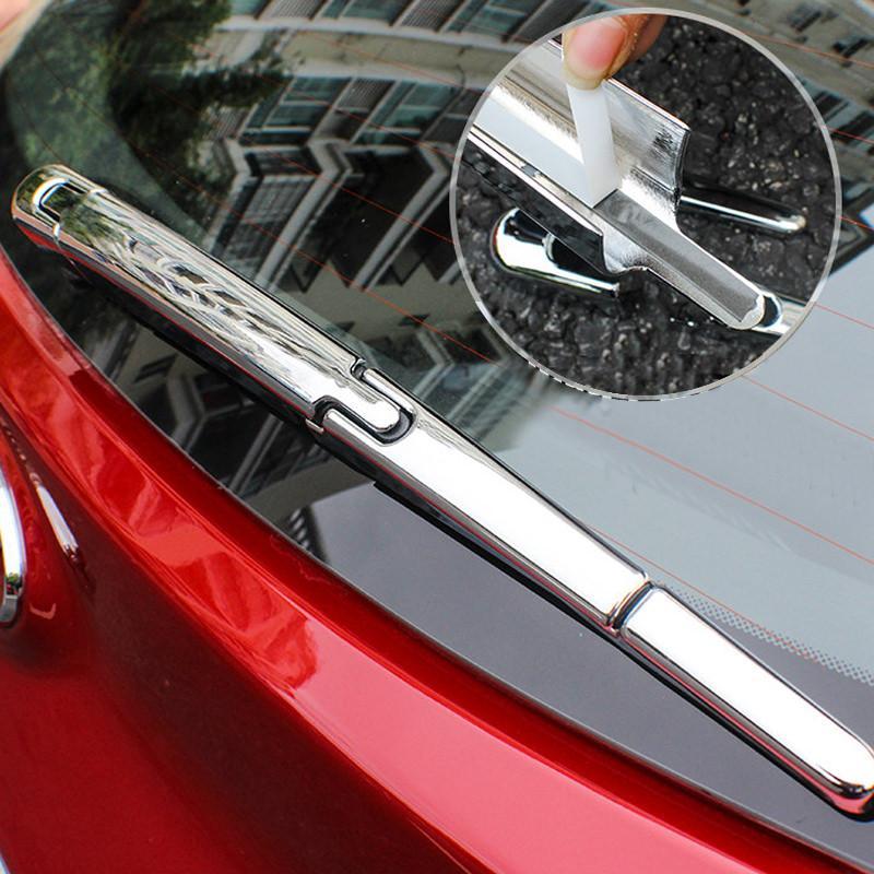 Hyundai Kona Chrom Heck Wischerarm Scheibenwischer Abdeckung
