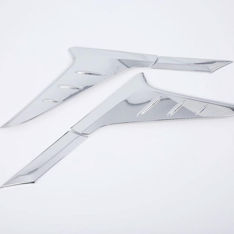 Hyundai Kona Chrom Dreieck Fenster Hinten Abdeckung Rahmen
