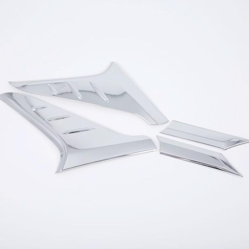 Hyundai Kona Chrom Dreieck Fenster Hinten Abdeckung Rahmen