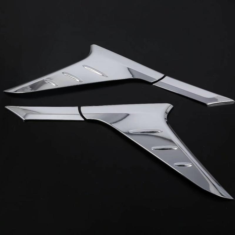 Hyundai Kona Chrom Dreieck Fenster Hinten Abdeckung Rahmen