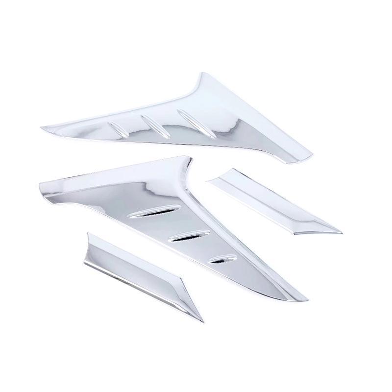 Hyundai Kona Chrom Dreieck Fenster Hinten Abdeckung Rahmen