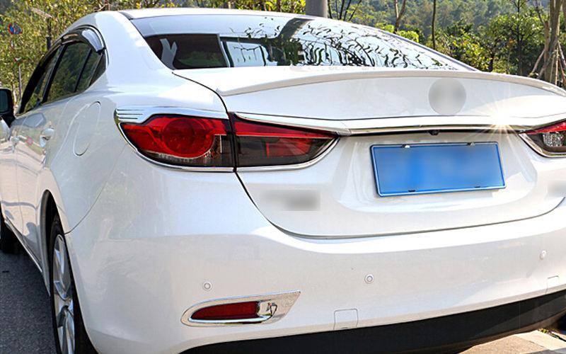 Mazda 6 GJ/GL Chrom Nebelscheinwerfer Licht Abdeckung Rahmen Hinten