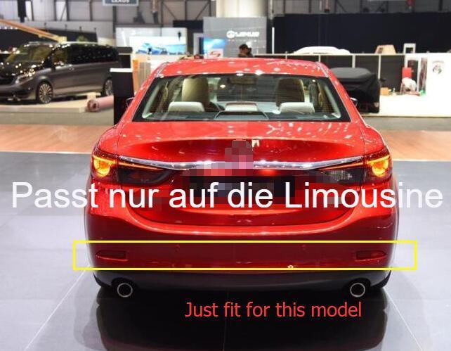 Mazda 6 GJ/GL Chrom Nebelscheinwerfer Licht Abdeckung Rahmen Hinten