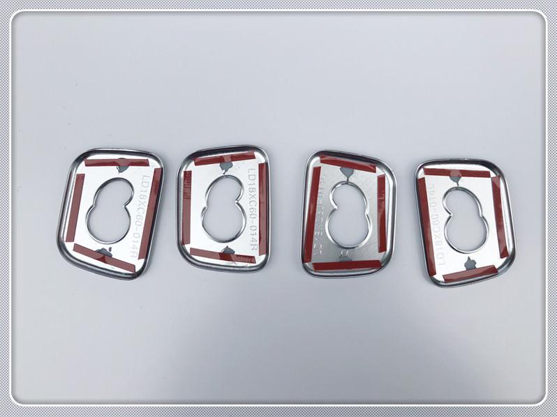 Volvo XC90 SPA Chrom Dach Haken Hinten Abdeckung