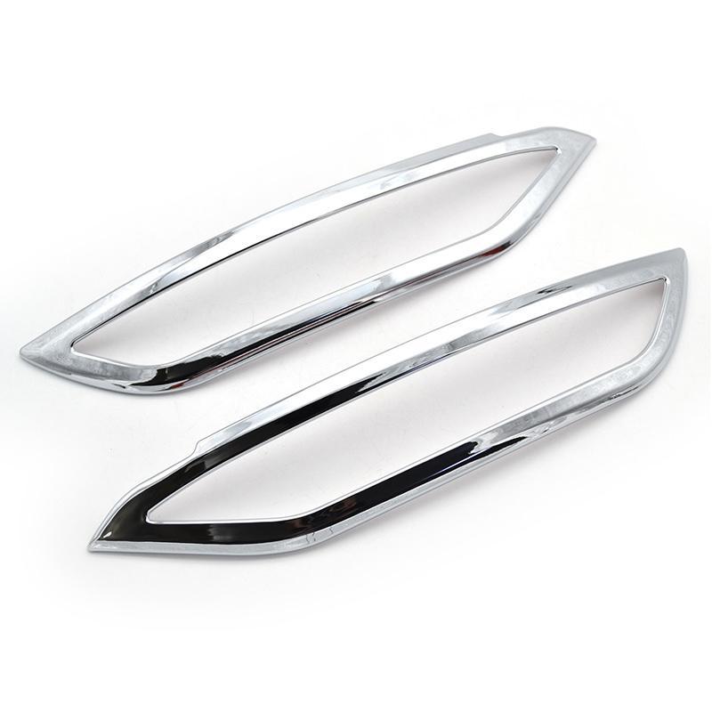 Hyundai Tucson 3 TL Chrom Nebelscheinwerfer Abdeckung Rahmen Licht Hinten