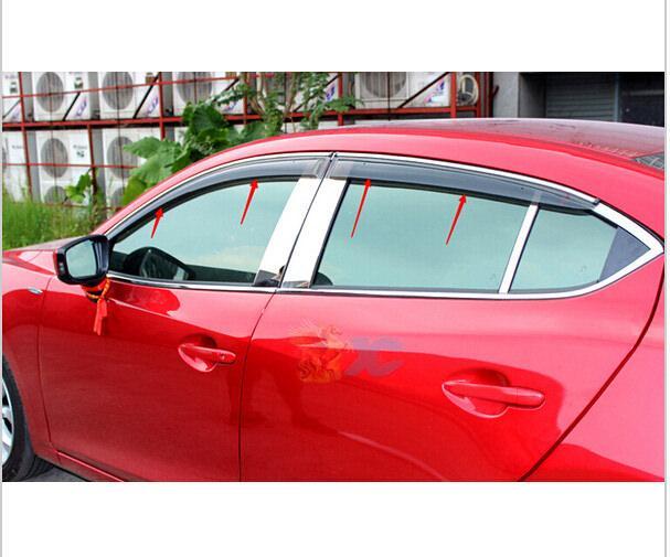 Mazda 6 GJ/GL Anti UV Sonnenschutz Regenschutz Schirm Visier Blende