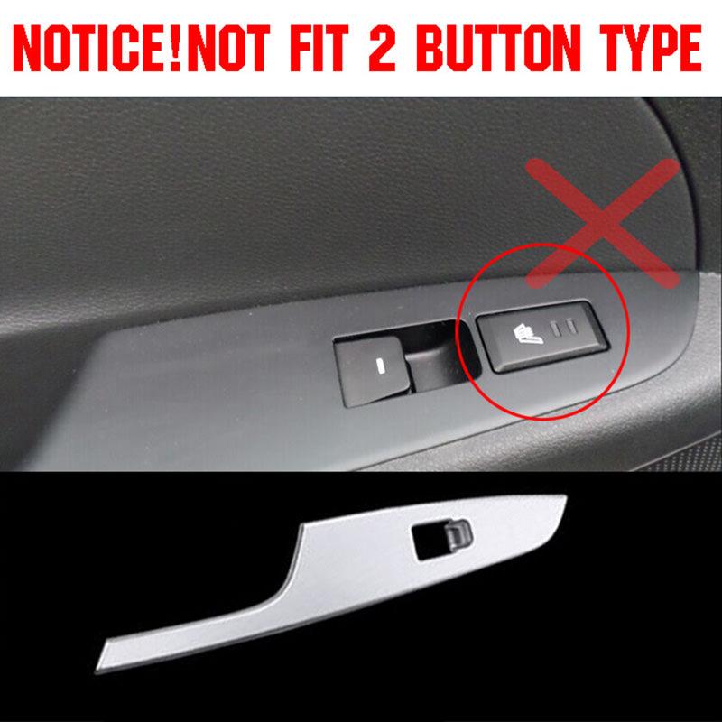 Hyundai Tucson 3 TL Chrom Abdeckung Fenster Heber Schalter Taster Rahmen