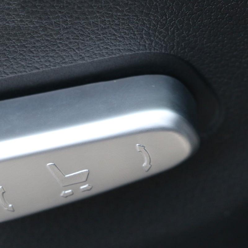 Hyundai Tucson 3 TL Chrom Autositz Einstellung Schalter Knopf Abdeckung