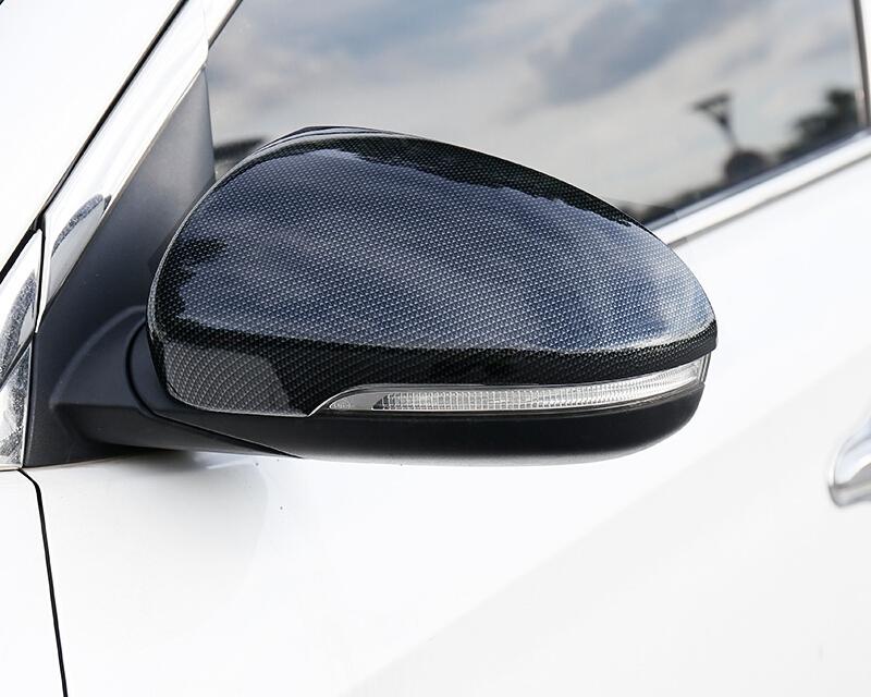 Hyundai Tucson 3 TL Carbon Rückspiegel Seitenspiegel Abdeckung Blende Rahmen