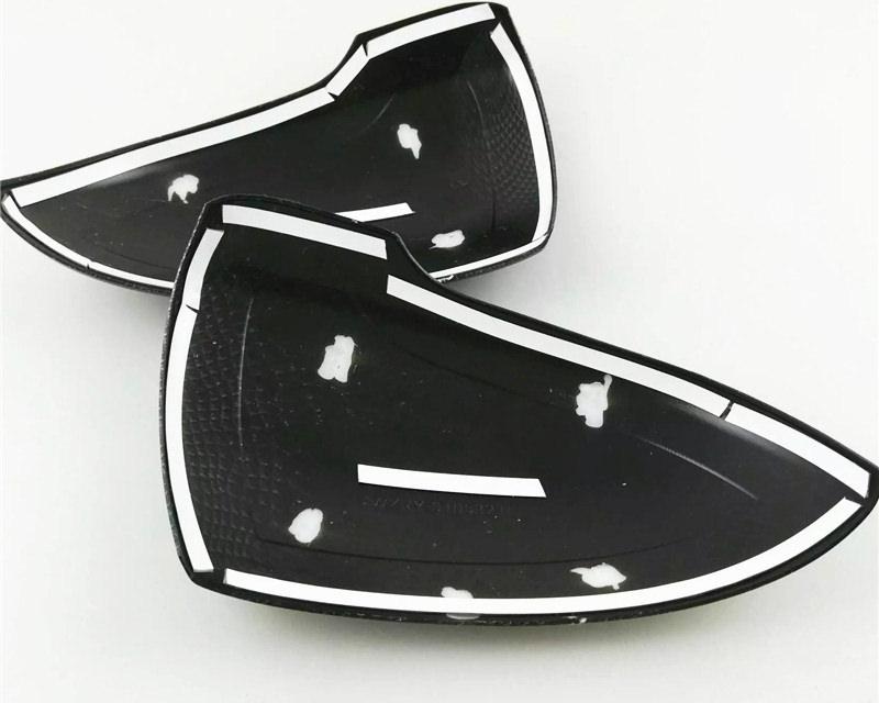 Hyundai Tucson 3 TL Carbon Rückspiegel Seitenspiegel Abdeckung Blende Rahmen