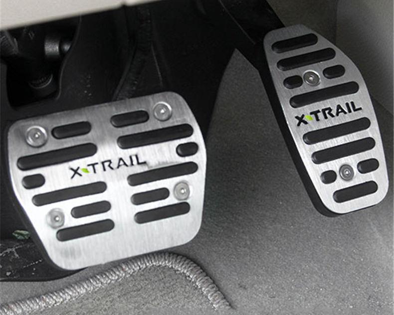 Nissan X-Trail T32 Pedal Auflagen Kappen Gaspedal Kupplung Bremse Fußstütze