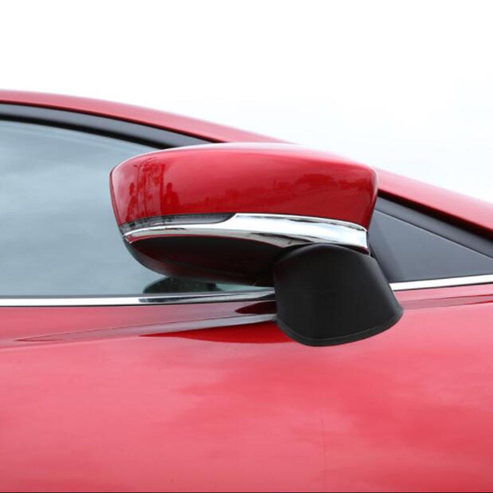 Mazda 3 BN Chrom Rückspiegel Spiegel Hinten Abdeckung Blende