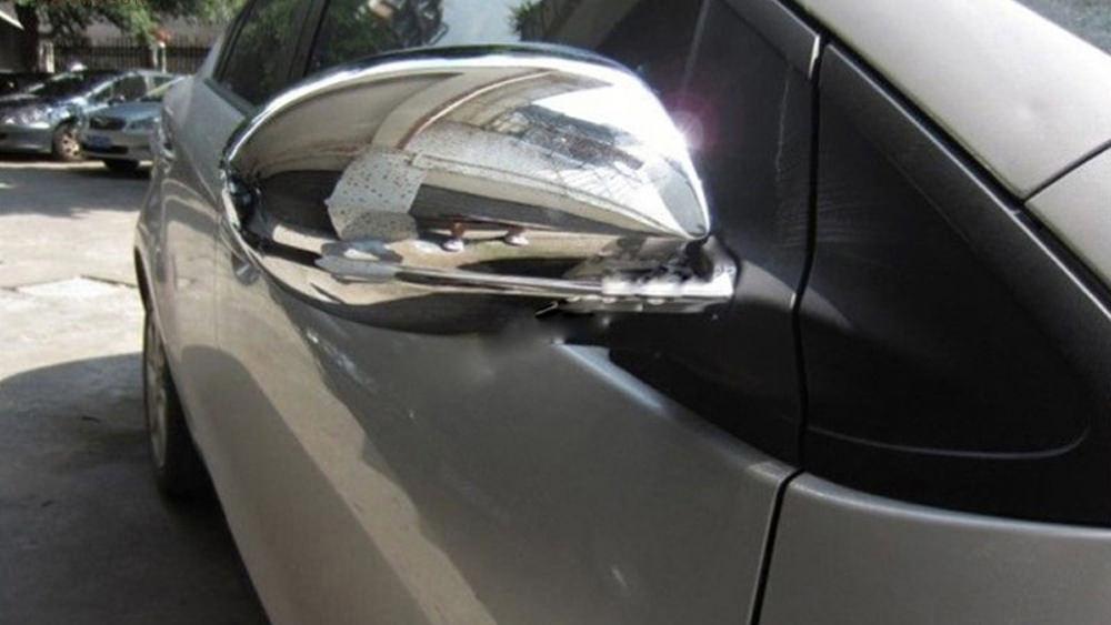 Mazda 3 BL Chrom Rückspiegel Spiegel Hinten Abdeckung Blende