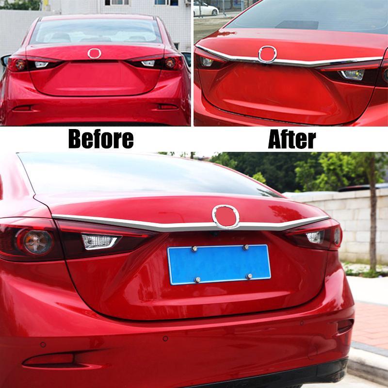 Mazda 3 BM Gepäckraum Kofferraum Laderaum Abdeckung Leiste (Limousine)