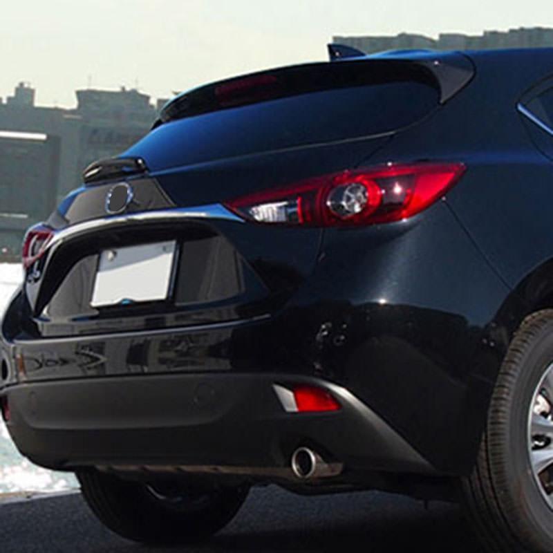 Mazda 3 BM Gepäckraum Kofferraum Laderaum Abdeckung Leiste (Fließheck)