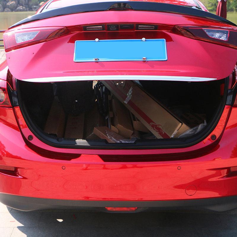 Mazda 3 BM Kofferraum Gepäckraum Abdeckung Hinten Leiste