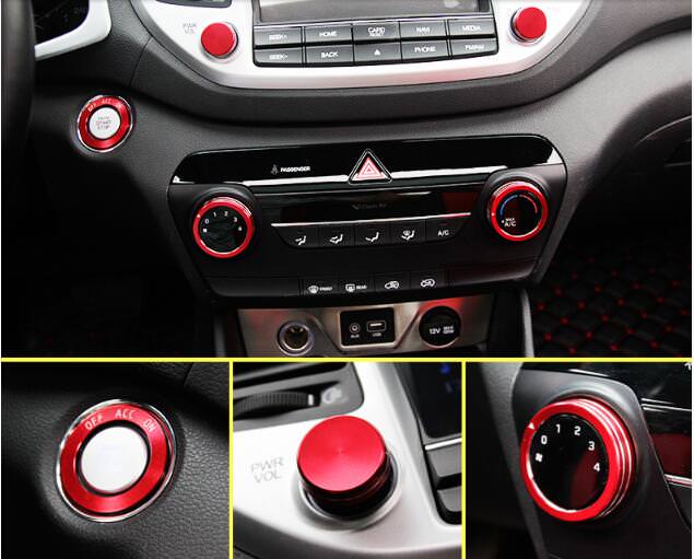 Hyundai Tucson 3 TL Klimabedienteil Heizungsbedienteil Schalter Knopf Abdeckung