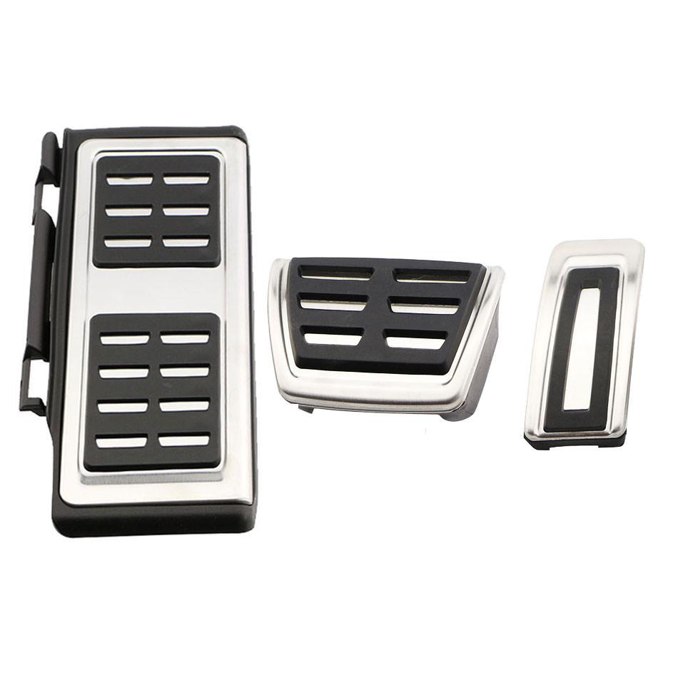 Skoda Rapid Pedal Auflagen Kappen Fußstütze Fußhebel Pedale