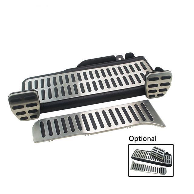 Skoda Octavia 2 Pedal Auflagen Kappen Fußstütze Fußhebel Pedale