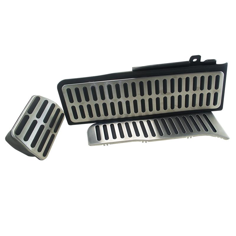 Skoda Octavia 2 Pedal Auflagen Kappen Fußstütze Fußhebel Pedale