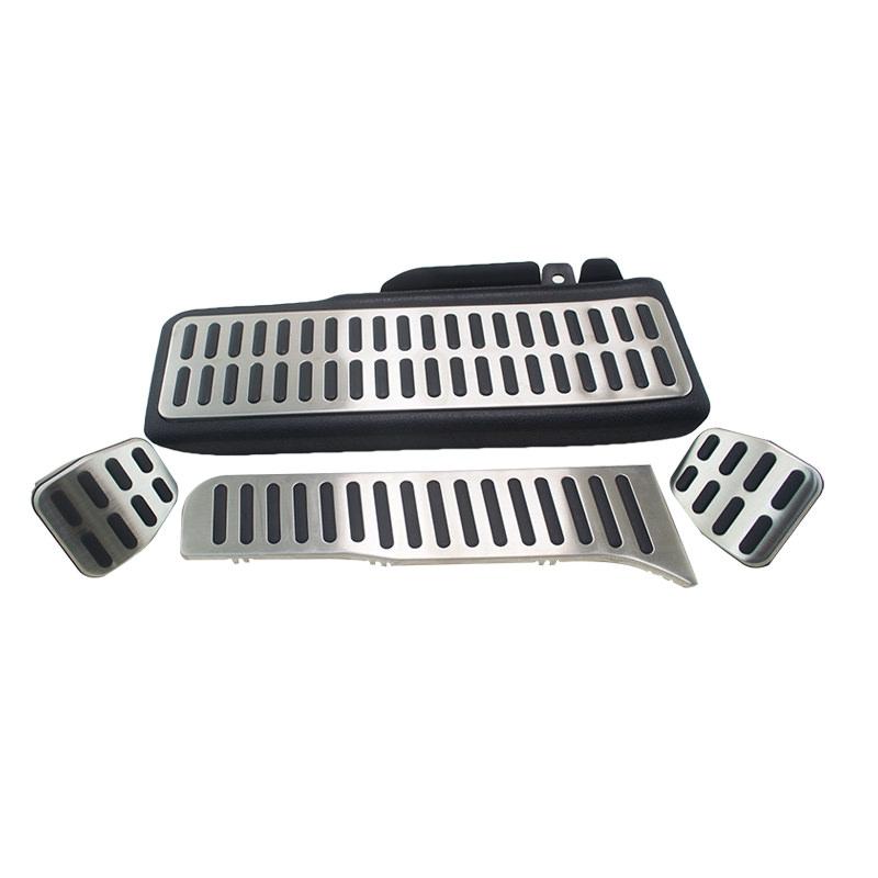 Skoda Octavia 2 Pedal Auflagen Kappen Fußstütze Fußhebel Pedale