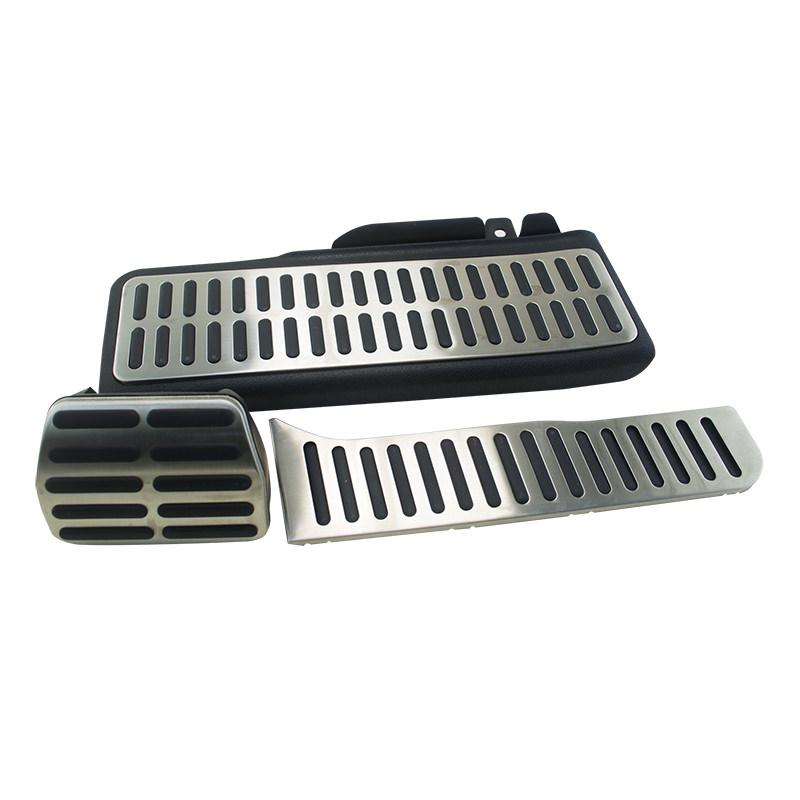 Skoda Octavia 2 Pedal Auflagen Kappen Fußstütze Fußhebel Pedale