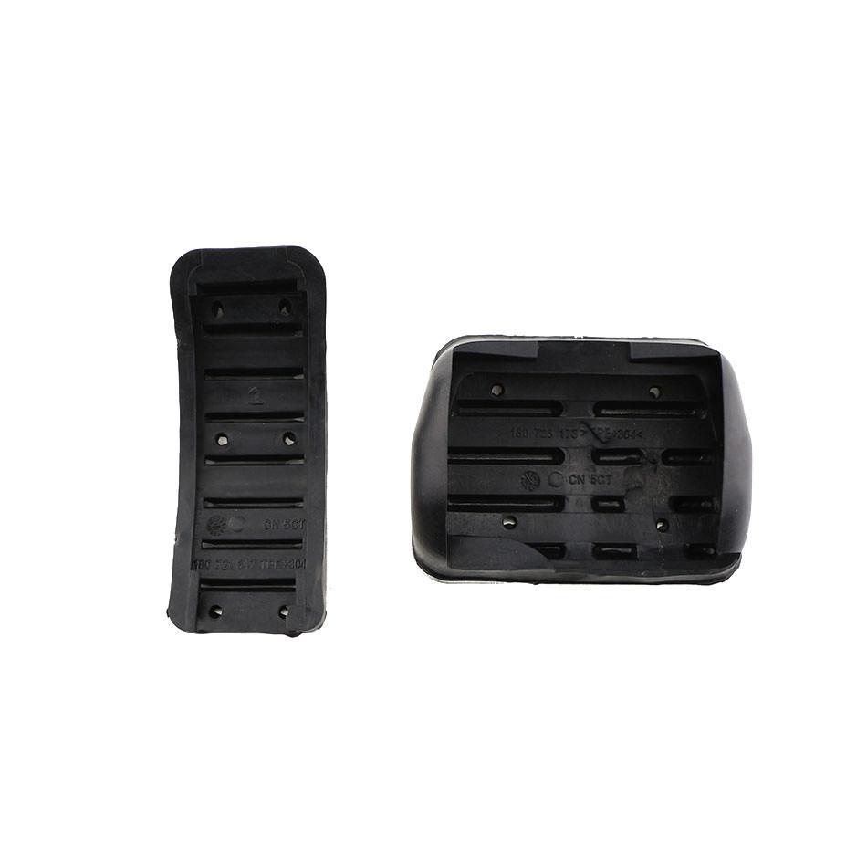Skoda Fabia 2 Pedal Auflagen Kappen Fußstütze Fußhebel Pedale