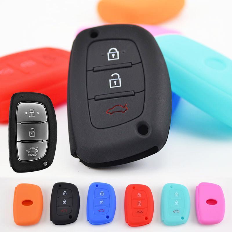 Hyundai Tucson ix35 LM Silikon Auto Schlüssel Schutz Hülle Etui