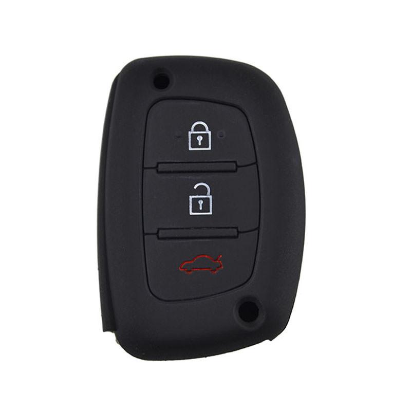 Hyundai Tucson ix35 LM Silikon Auto Schlüssel Schutz Hülle Etui