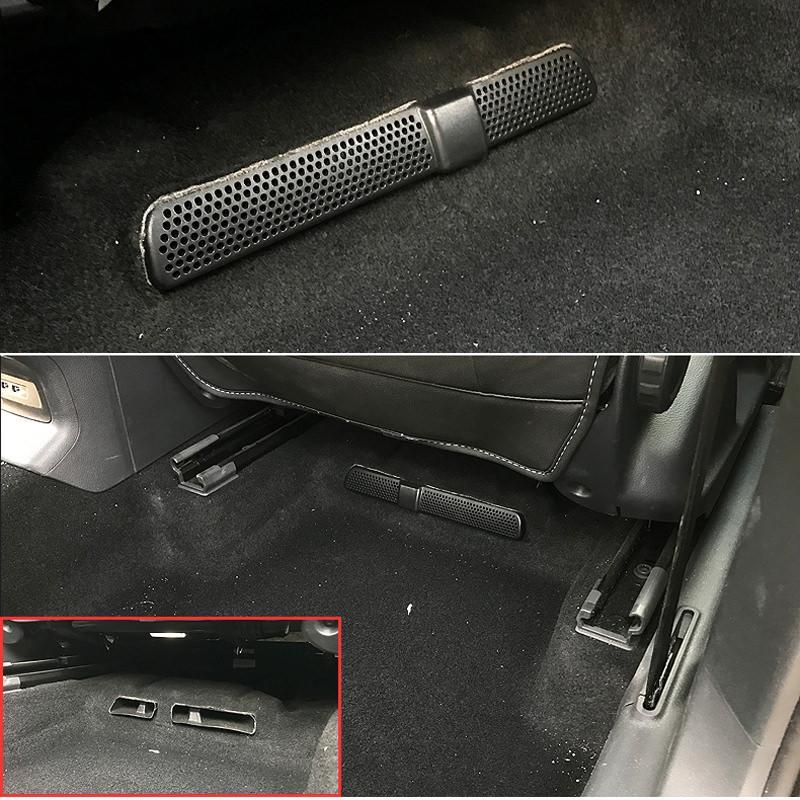 Skoda Kodiaq Luftdüsen Lüftungs Gitter Schacht Luft Ausströmer Unter Sitz